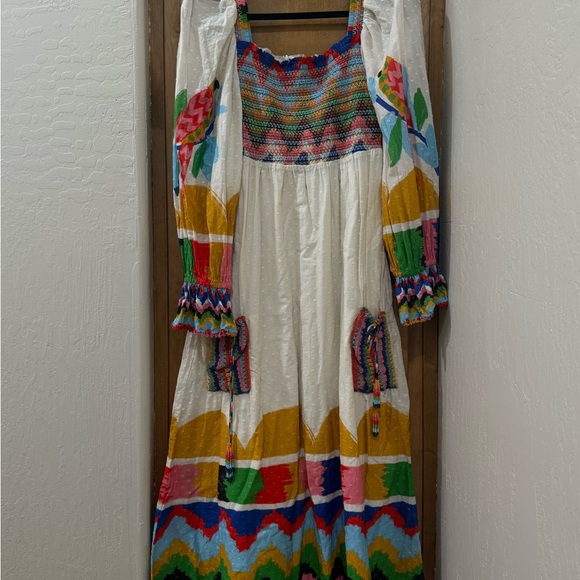 Farm Rio Colorful Patterned Maxi Dress - Picture 8 of 8